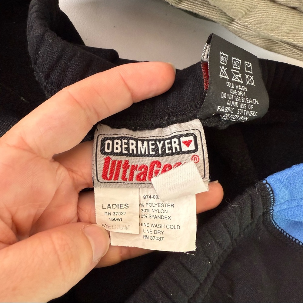 Obermeyer Ladies Polartec UltraGear Fleece Lined Pull On Winter Leggings Medium - Picture 3 of 5